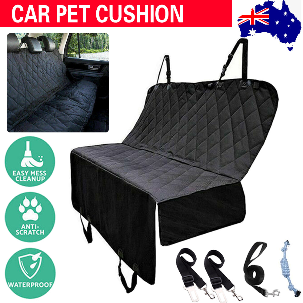 Luxury Waterproof Pet Car Seat Cover Hammock - Non-Slip Protector for Dogs and Cats