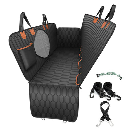 Luxury Waterproof Pet Car Seat Cover Hammock - Non-Slip Protector for Dogs and Cats