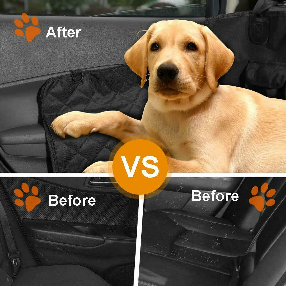 Luxury Waterproof Pet Car Seat Cover Hammock - Non-Slip Protector for Dogs and Cats