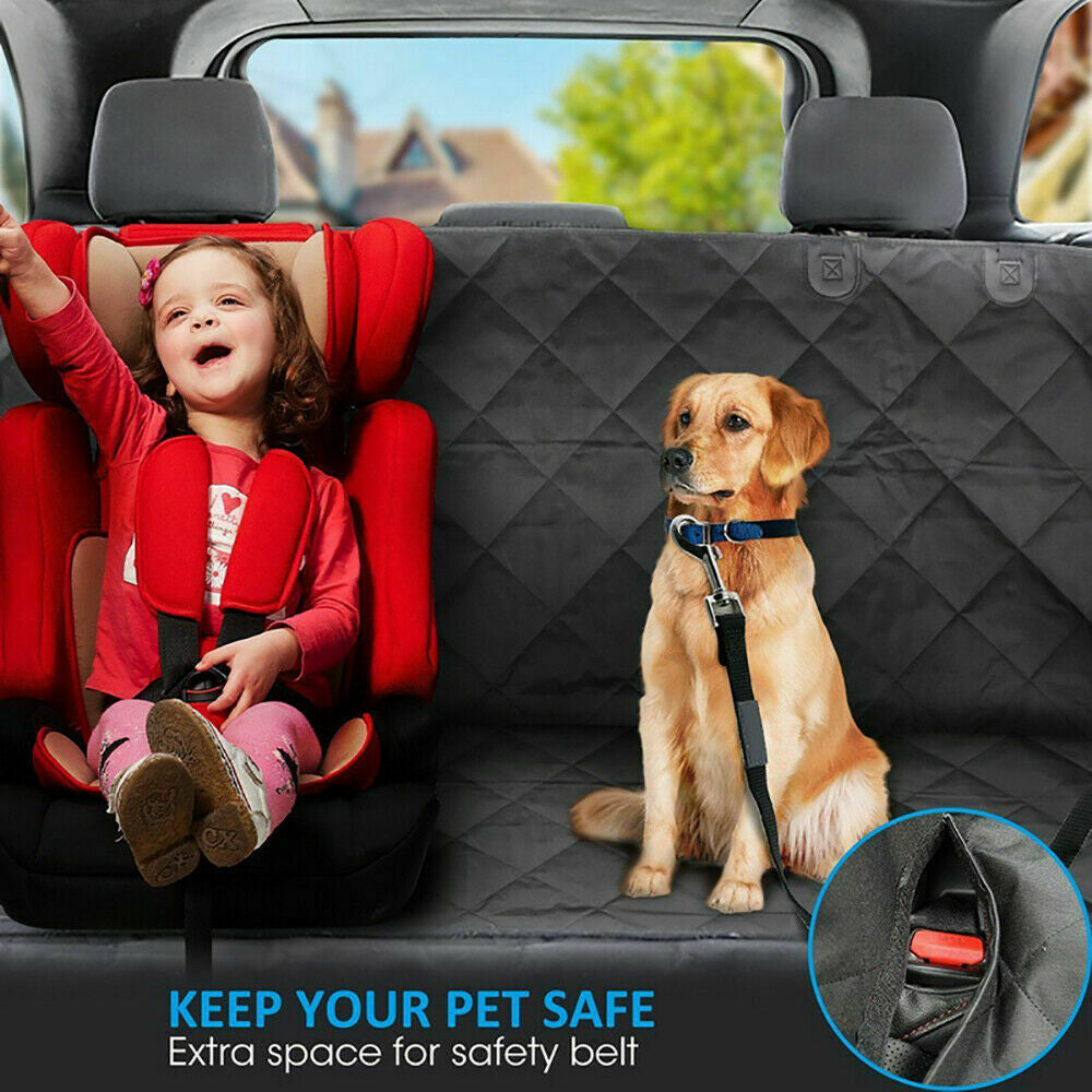 Luxury Waterproof Pet Car Seat Cover Hammock - Non-Slip Protector for Dogs and Cats