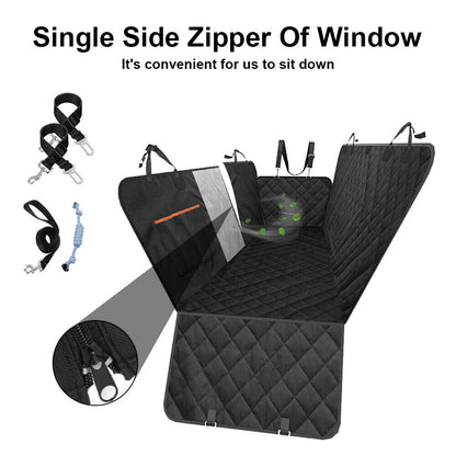 Luxury Waterproof Pet Car Seat Cover Hammock - Non-Slip Protector for Dogs and Cats