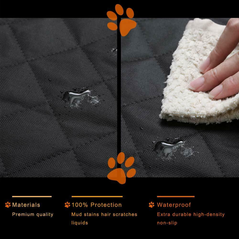Luxury Waterproof Pet Car Seat Cover Hammock - Non-Slip Protector for Dogs and Cats